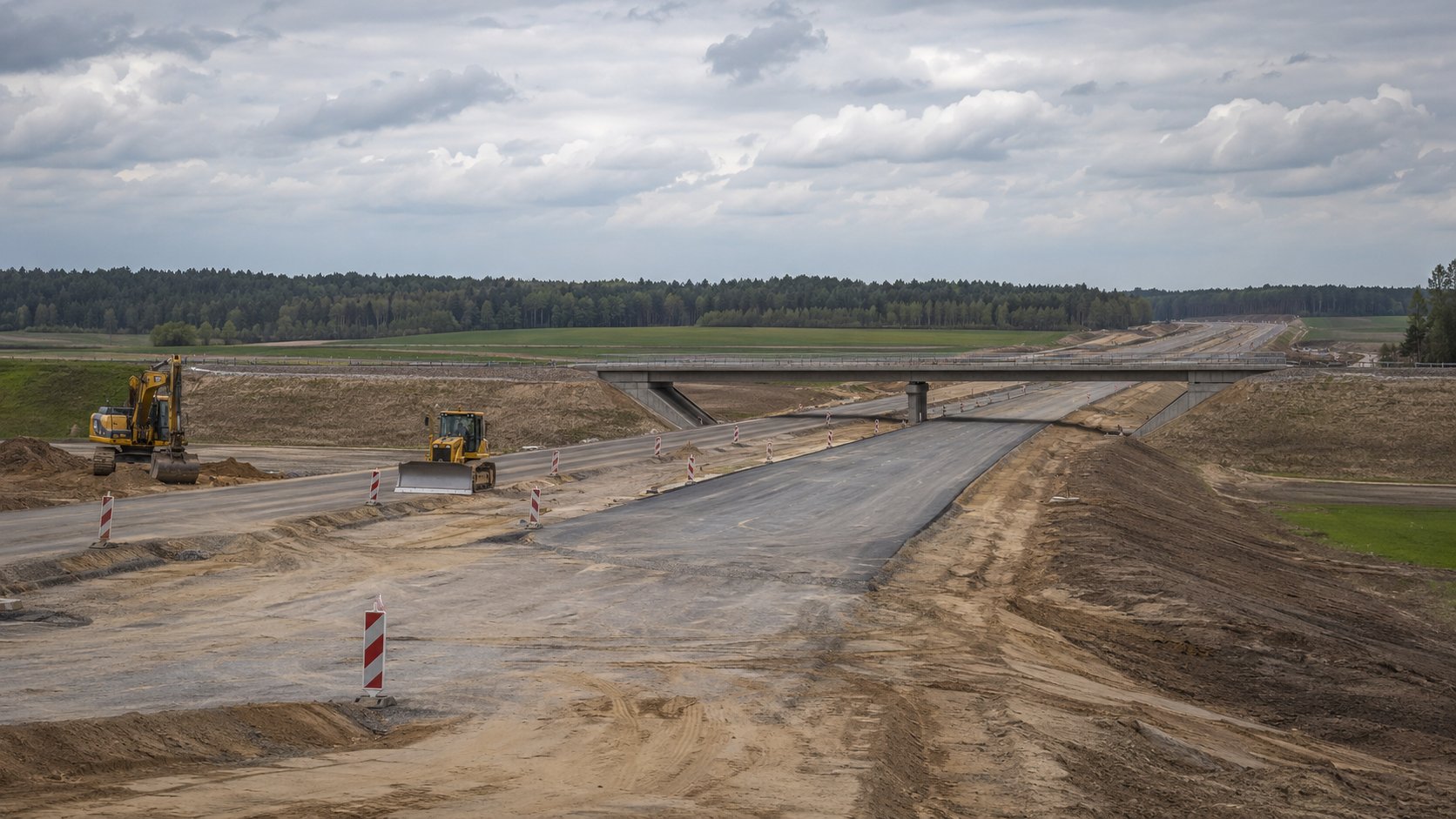 Via Carpatia w Podlaskiem: pięć odcinków S19 ma być oddanych w 2026 roku, ale są opóźnienia