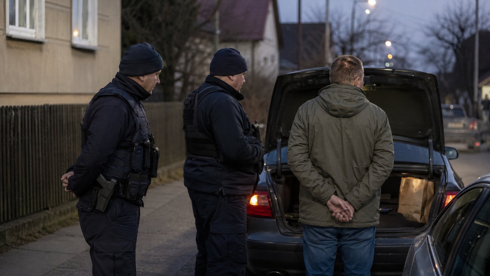 Zambrów. 32-latek usłyszał zarzut po interwencji z mefedronem