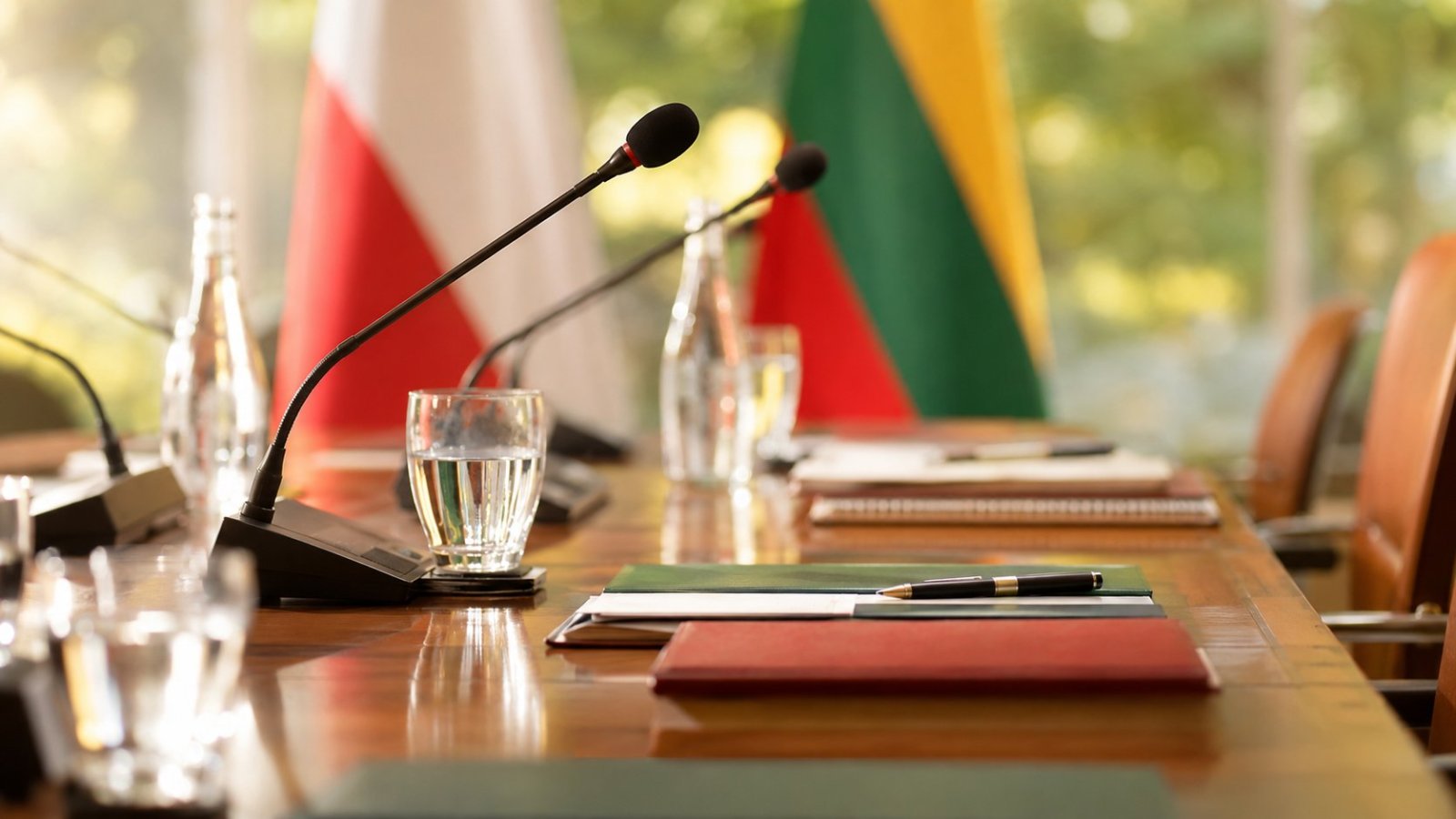 Augustów. Rozmowy o współpracy Polski i Litwy przy granicy