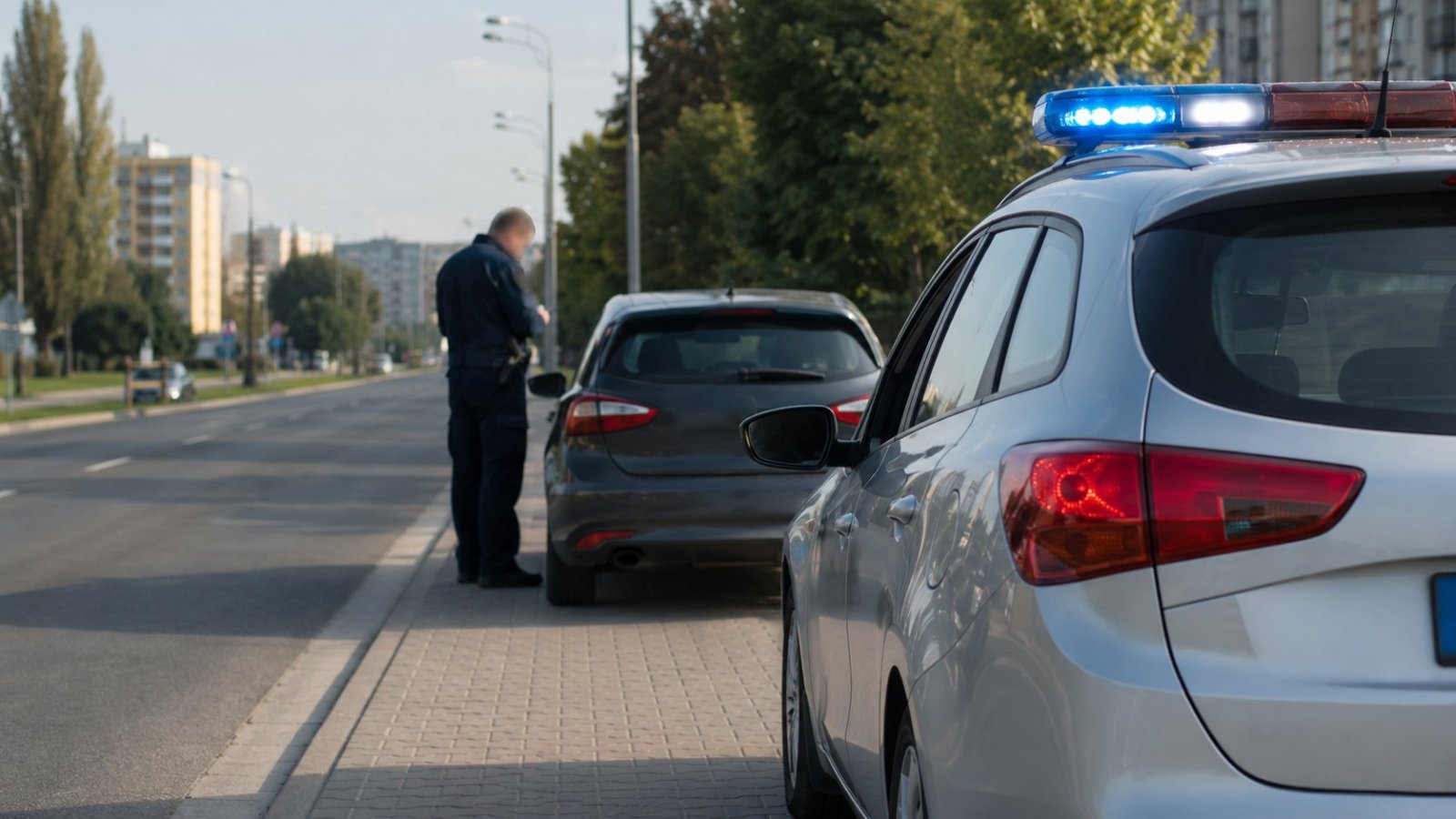 Białystok. 24-latek stracił prawo jazdy po kontroli prędkości