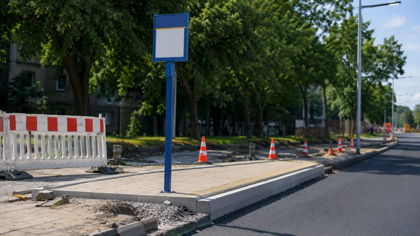 Białystok. Przystanek przy Al. Jana Pawła II czasowo przesunięty