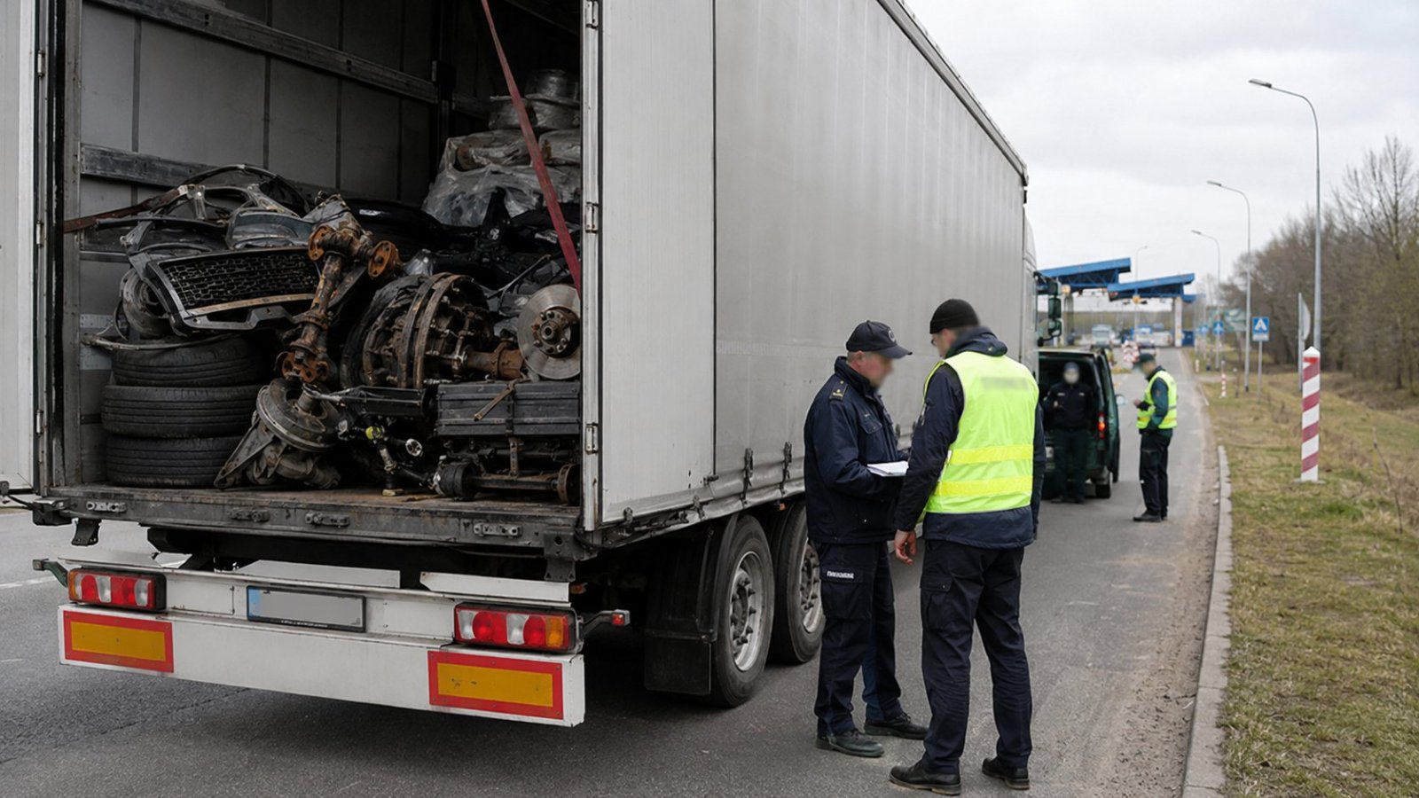 Budzisko. KAS zatrzymała transport prawie 25 ton niebezpiecznych odpadów