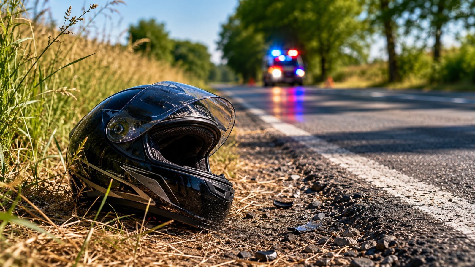 Gmina Puńsk. Motocyklista poważnie ranny po zderzeniu z autem