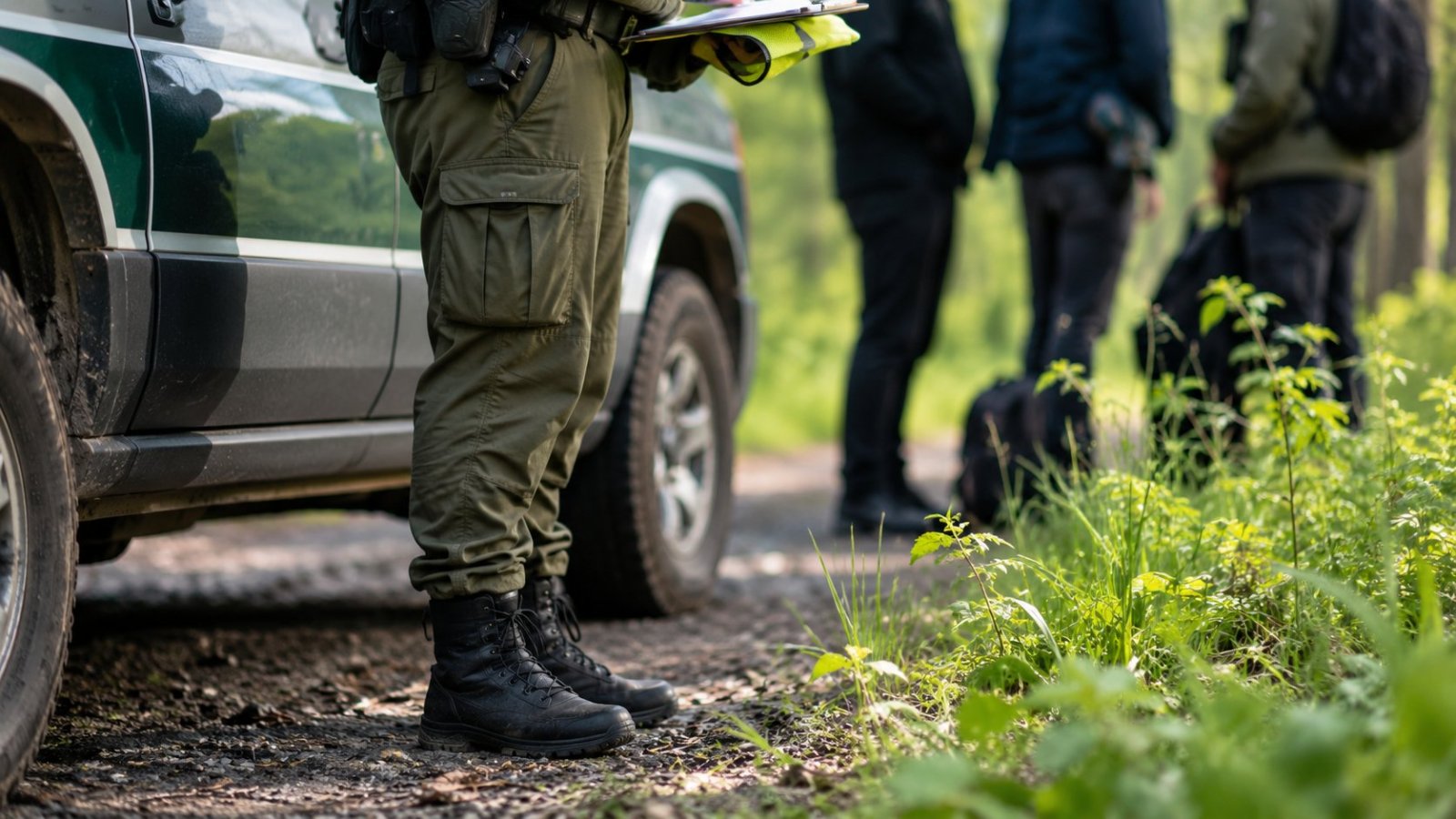 Gmina Sejny. Siedmiu migrantów zatrzymanych po przekroczeniu granicy