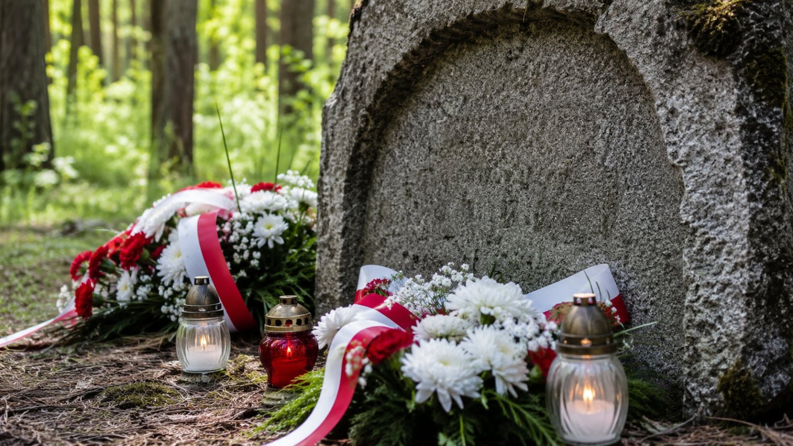 Grabówka. Uroczystości pamięci ofiar niemieckich zbrodni