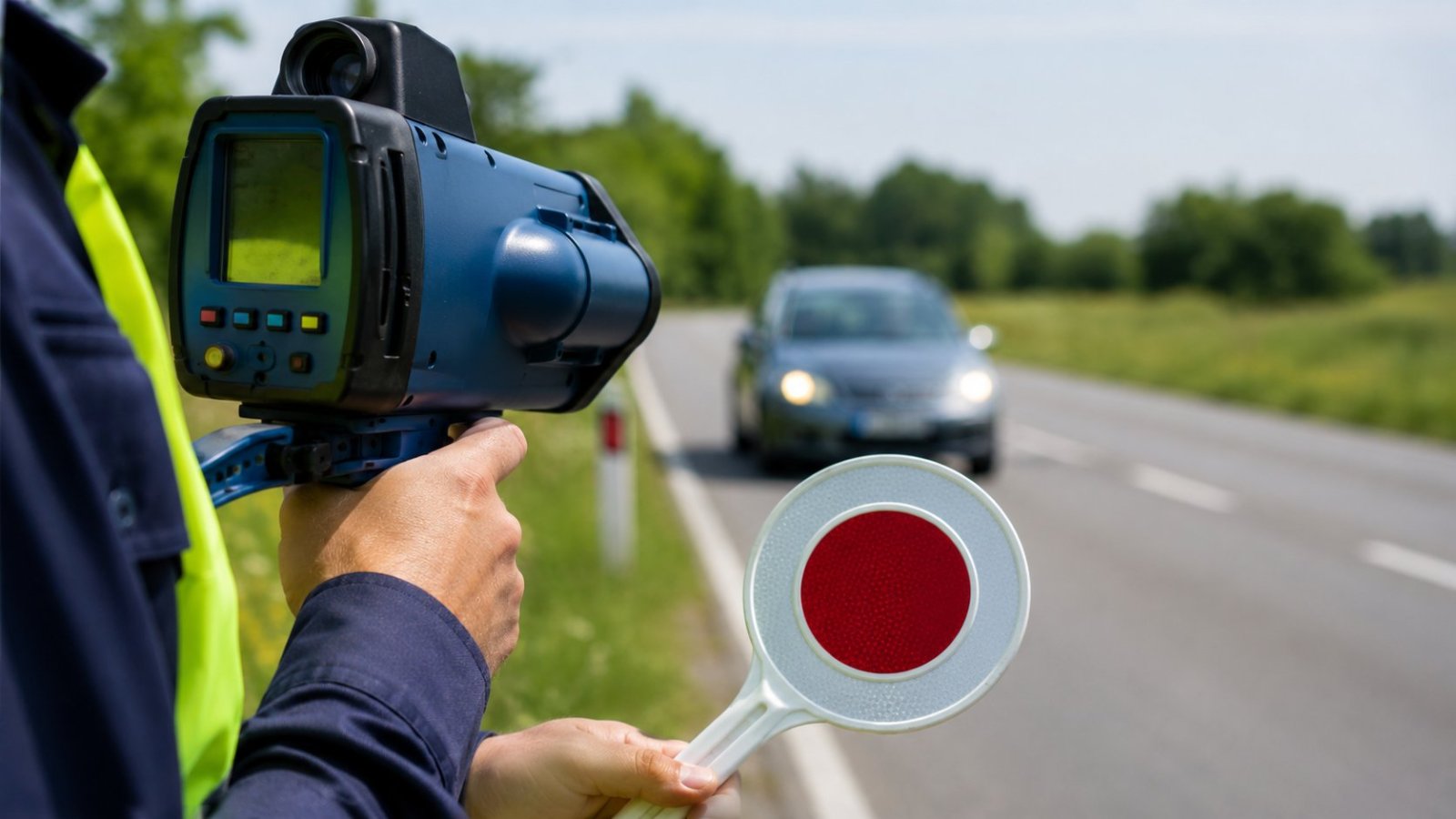 Kotły. Kierowca stracił prawo jazdy za 106 km/h w zabudowanym
