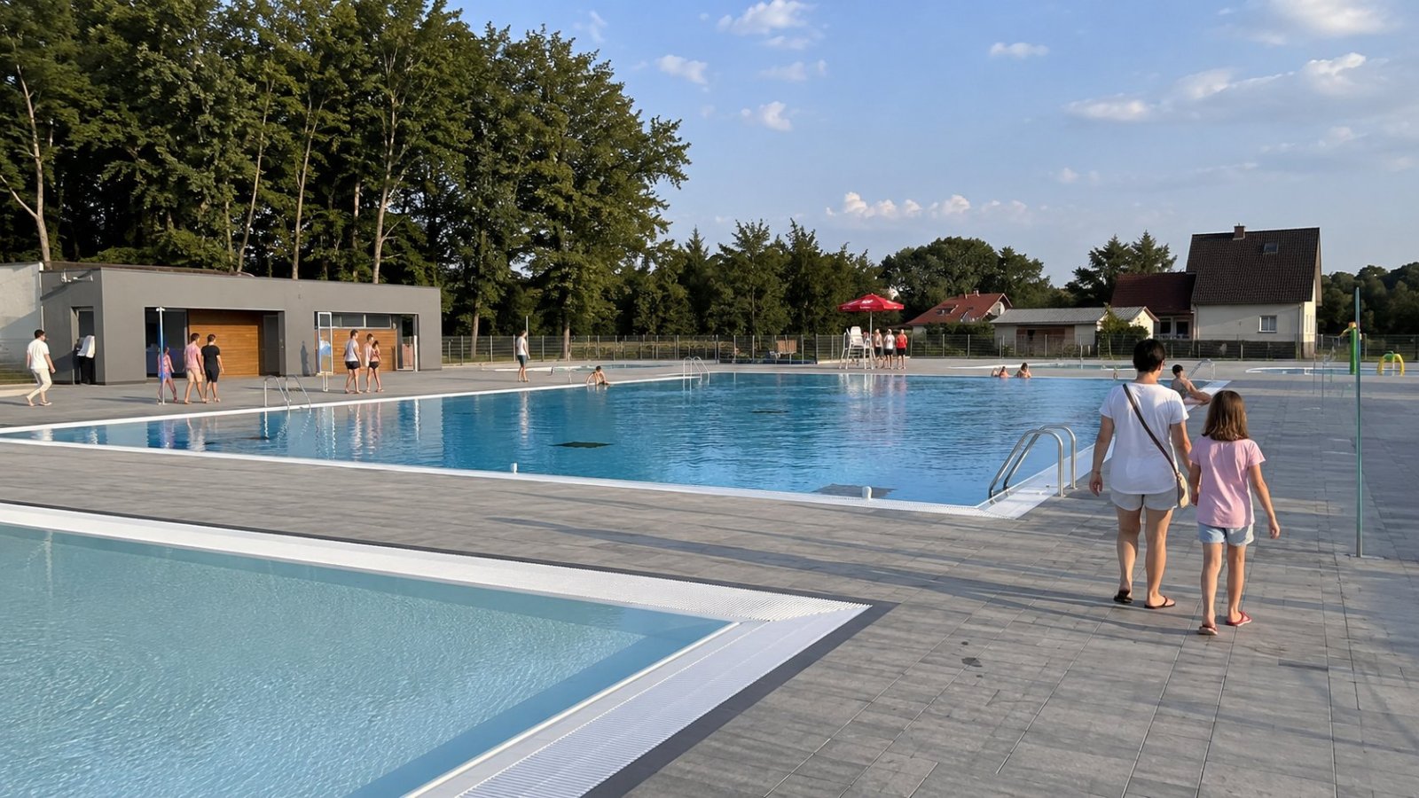 Lipsk. Nowy kompleks basenowy otwarty dla mieszkańców