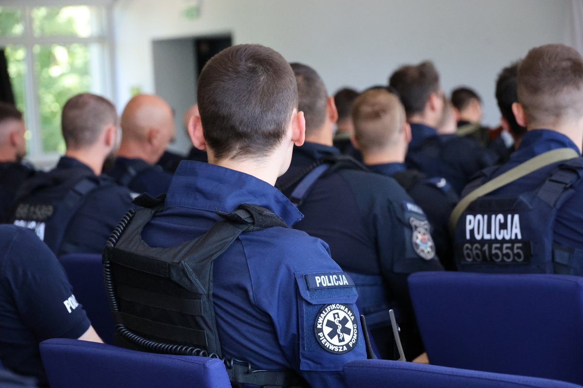 Podlascy policjanci ćwiczyli reakcję na dywersję i zagrożenia kryzysowe