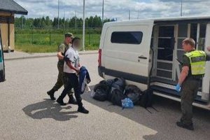 Podlaskie. SG zatrzymała 13 osób przy granicy z Litwą