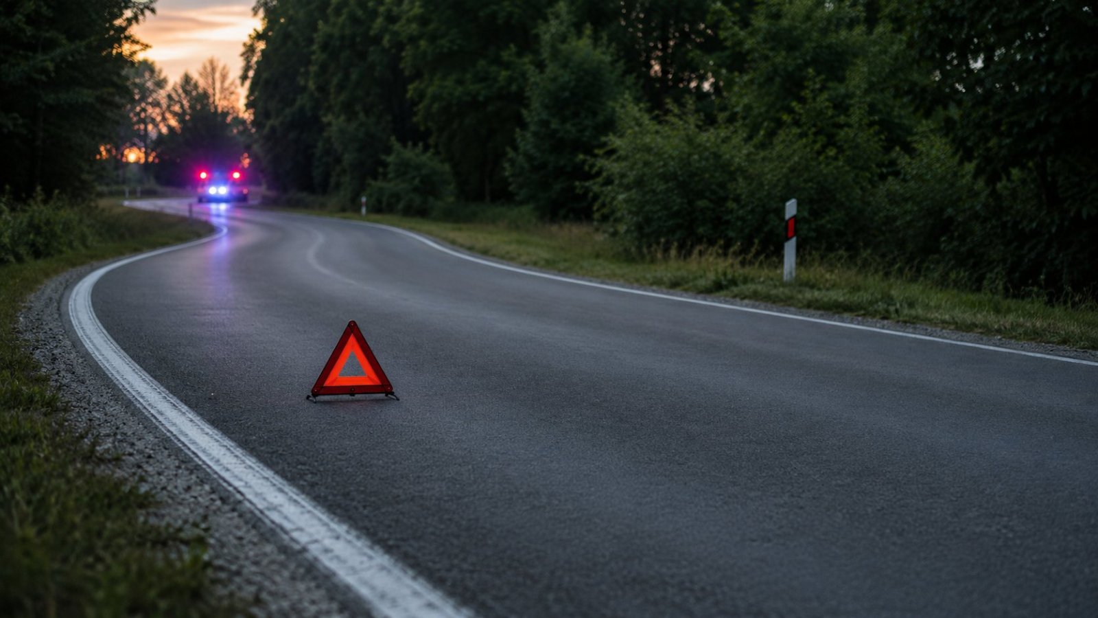Powiat zambrowski. 19-letni kierowca zginął po dachowaniu auta