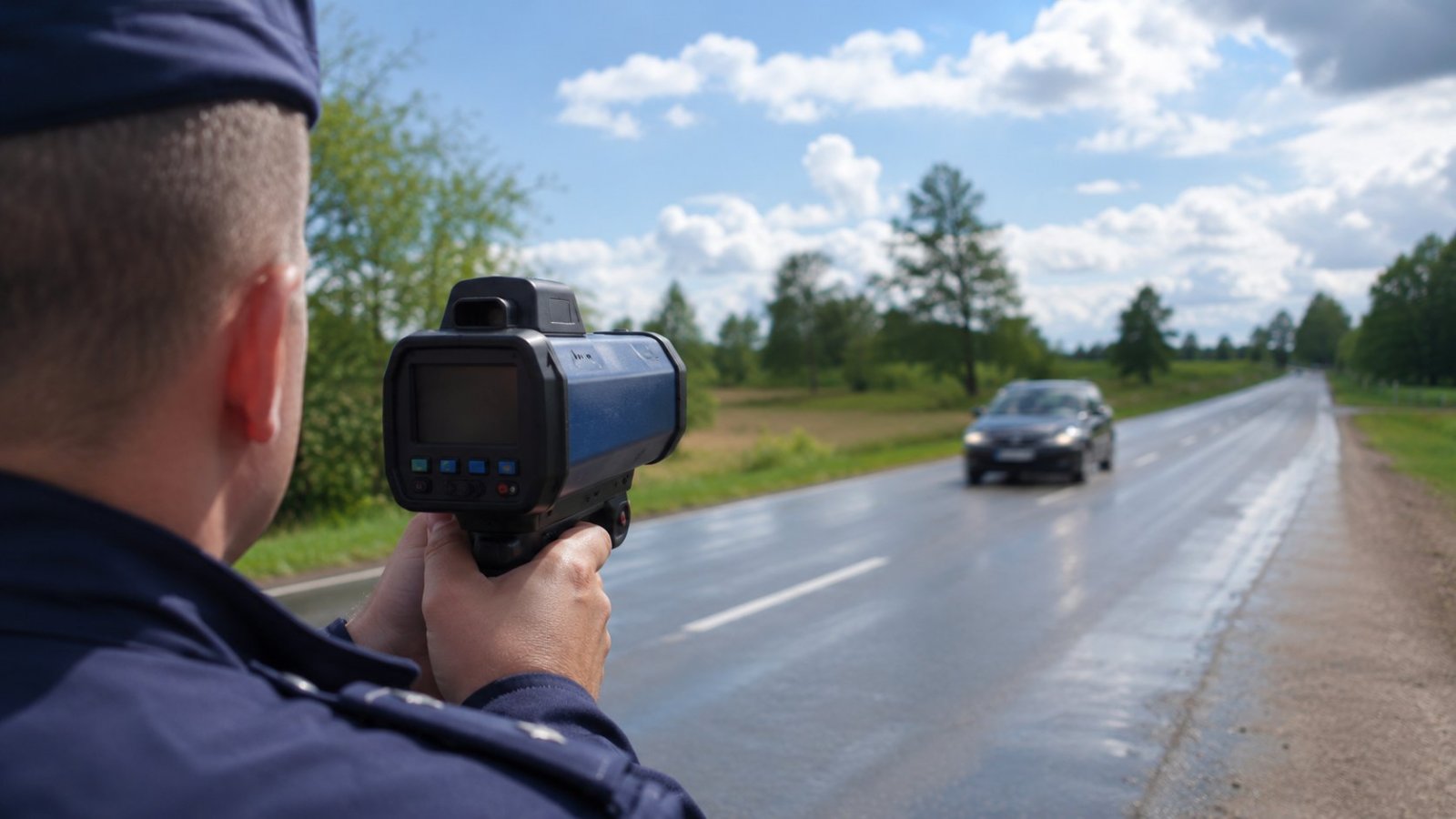 Sokółka. Kierowca stracił prawo jazdy po jeździe 141 km/h
