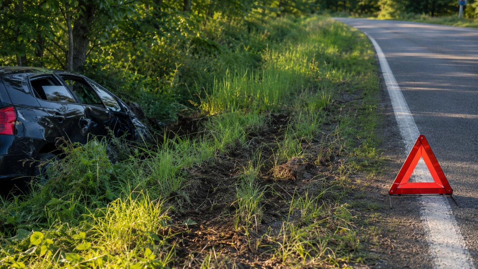 Stanisławowo. Dachował nissan, którym jechały trzy kobiety