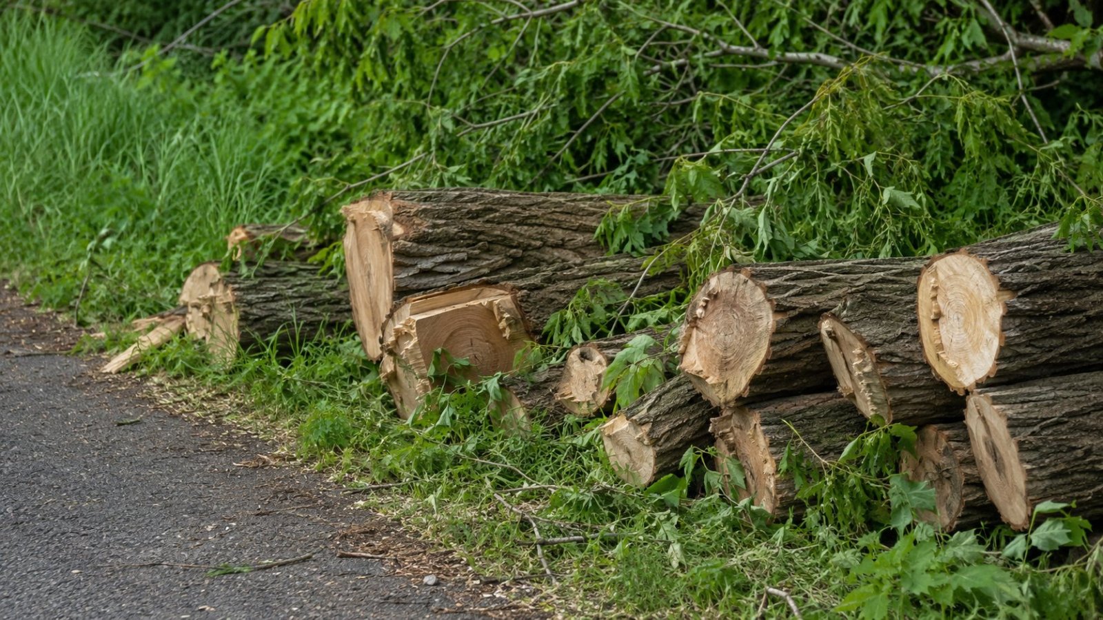 Wigry. Wstrzymano wycinkę drzew przy drodze do klasztoru