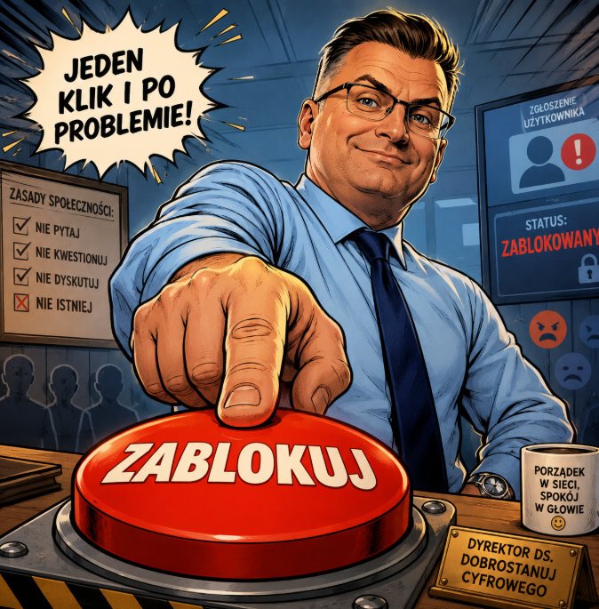 Rafał Rudnicki zablokował mnie na Facebooku. Pękniecie ze śmiechu - gdy poznacie powód.