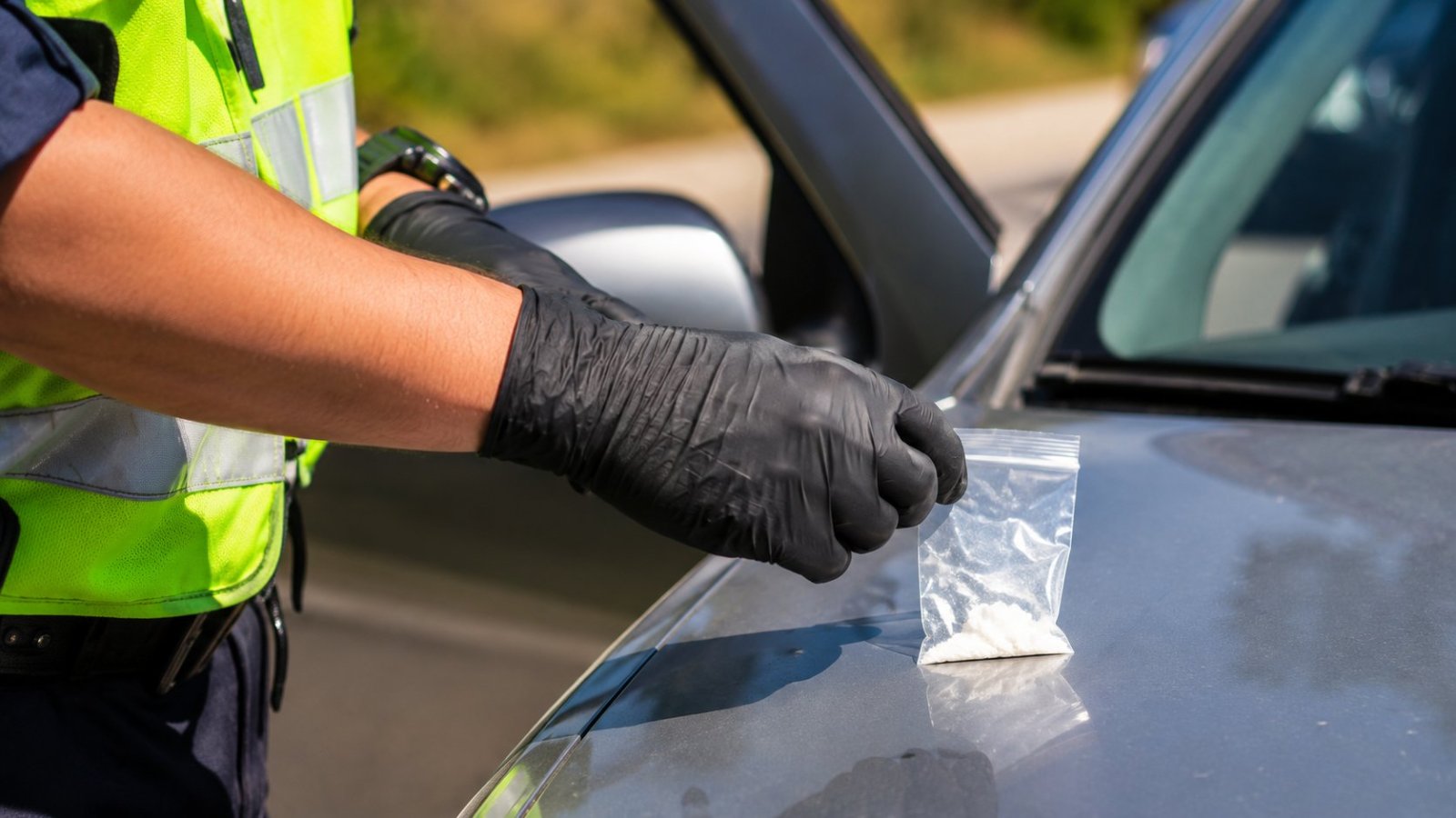 Augustów. Kontrola drogowa zakończyła się zatrzymaniem 28-latka