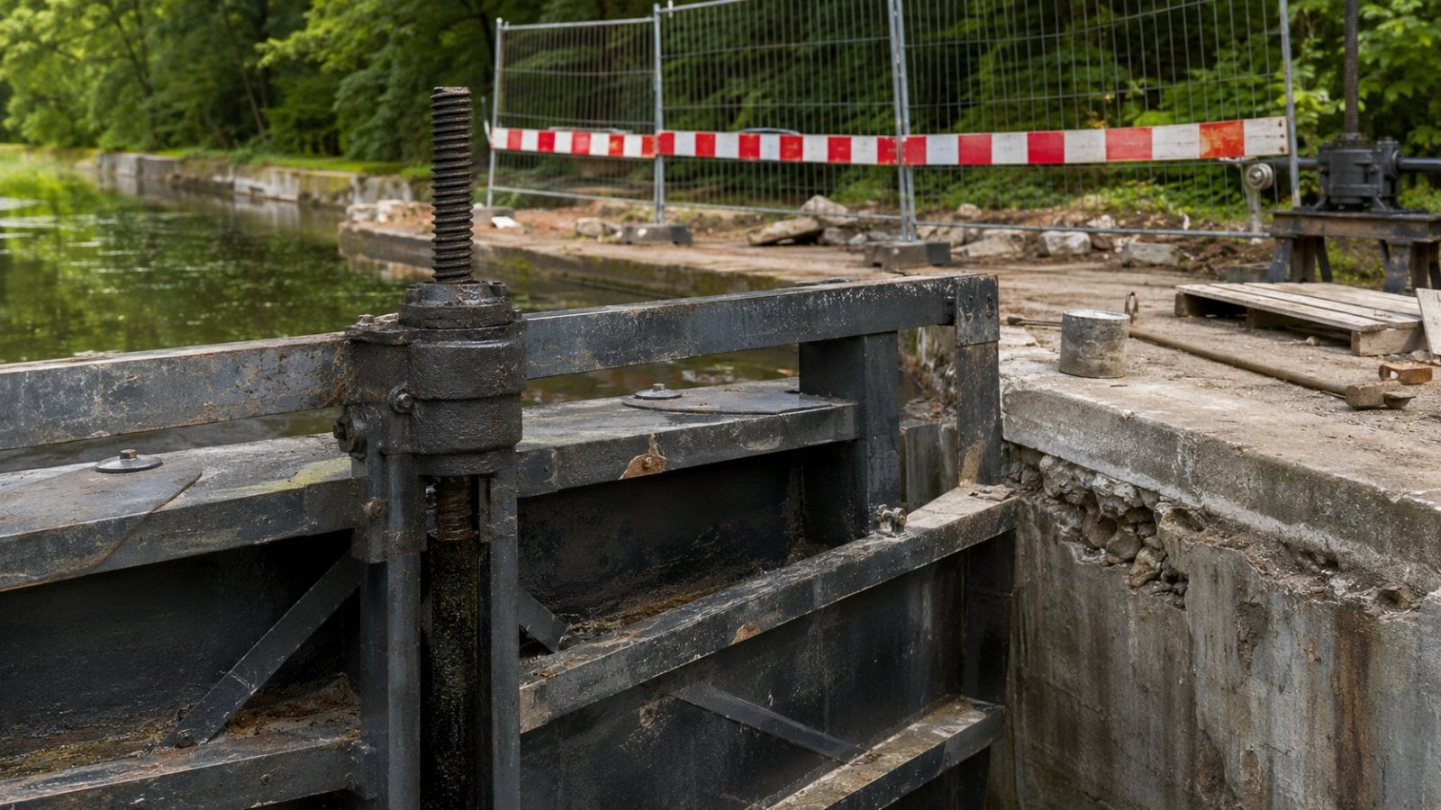 Augustów. Remont śluzy coraz bliżej
