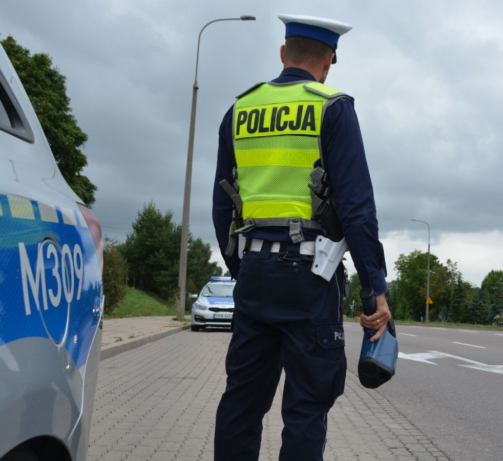 Filipów. Kierująca Fordem straciła prawo jazdy za prędkość