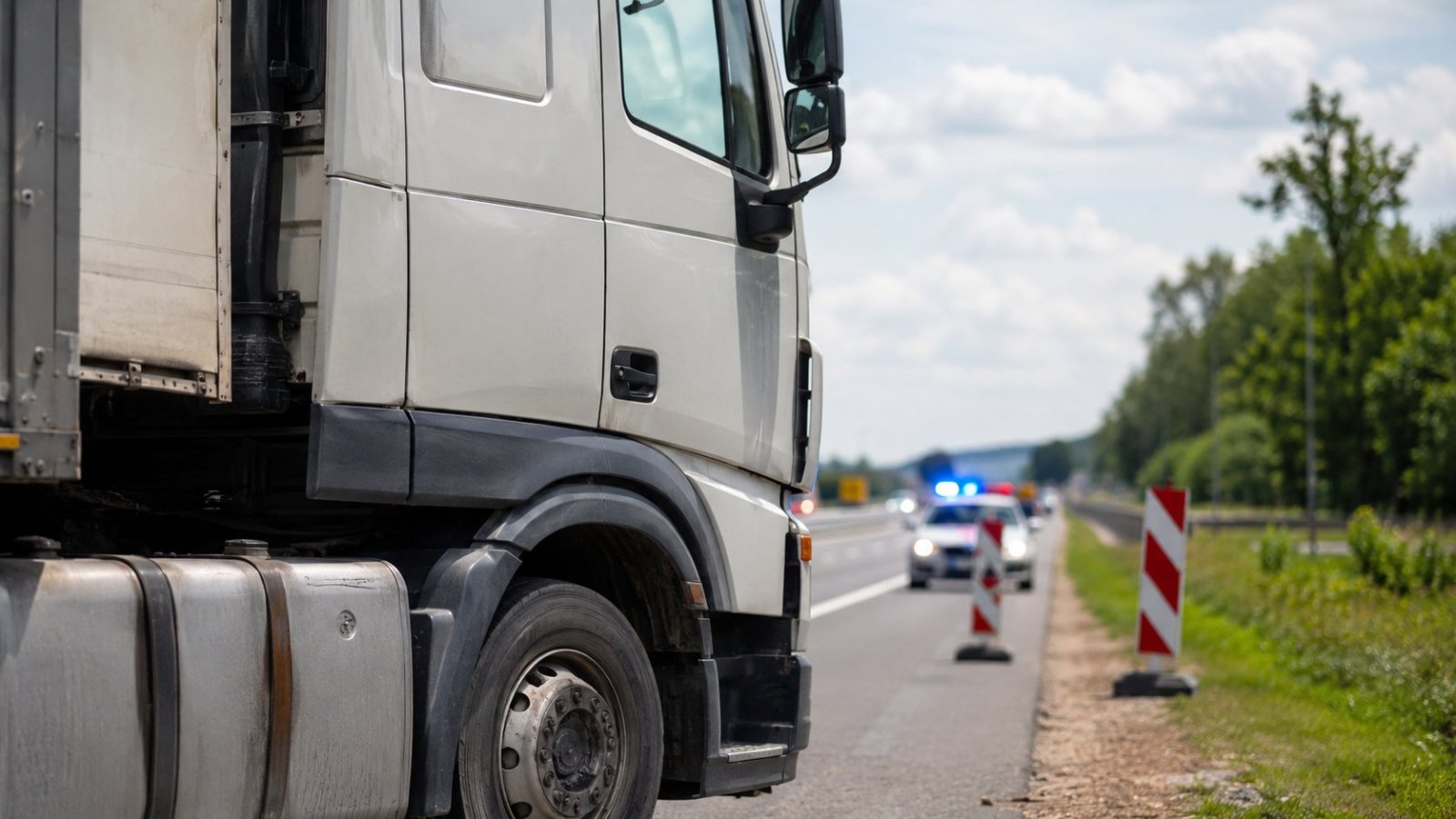 Suwałki. Pijany kierowca ciężarówki jechał pod prąd na S61