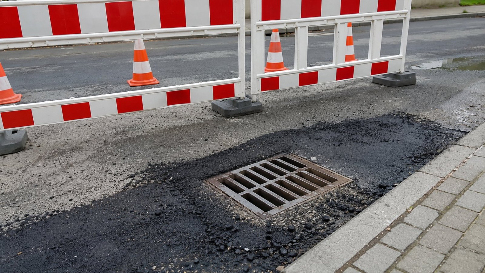 Łomża. Zamknięto odcinek ul. Rybaki