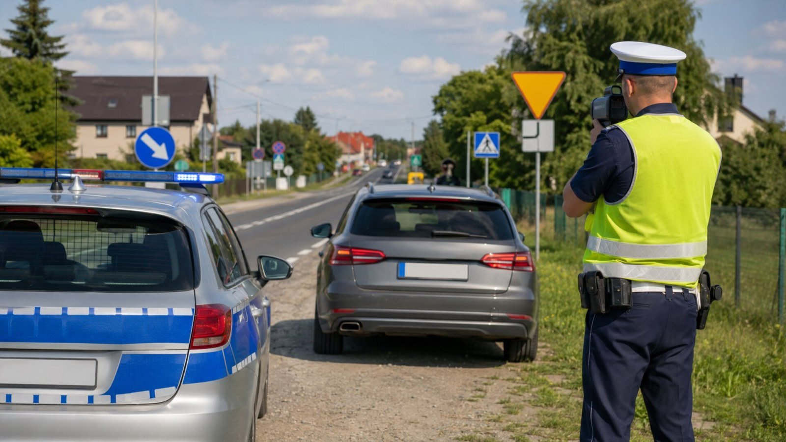 128 km/h przy ograniczeniu do 50. Kierowca stracił prawo jazdy