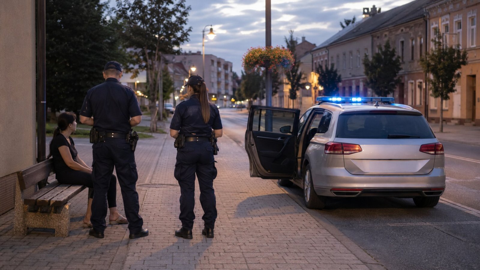 39-latka ugryzła policjanta podczas interwencji w Zambrowie