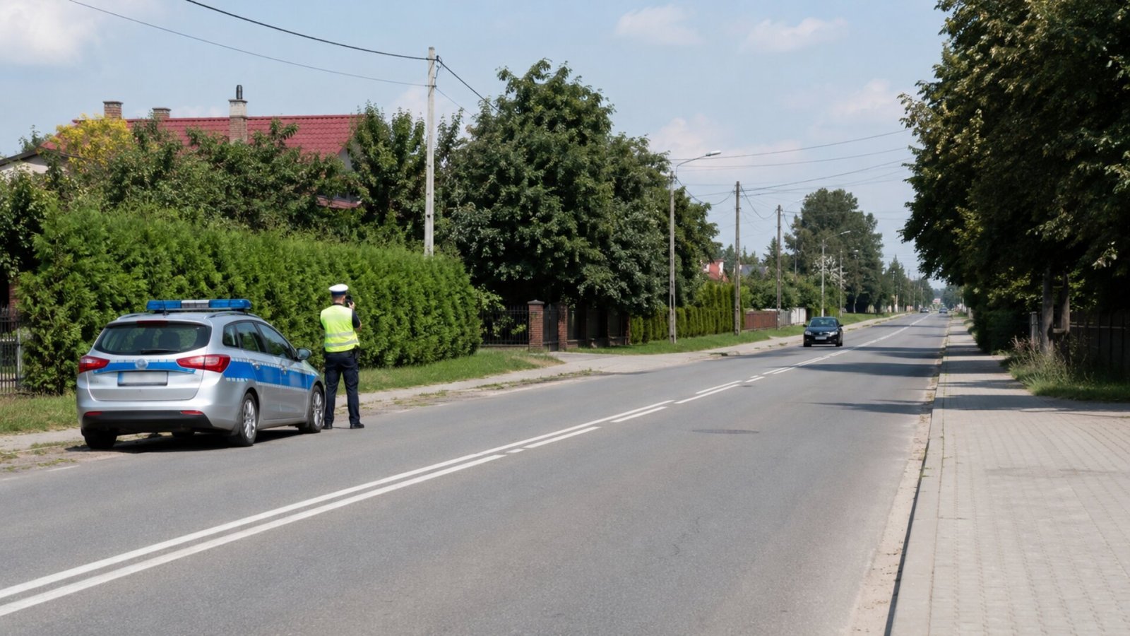 Jechał 111 km/h w terenie zabudowanym. Stracił prawo jazdy