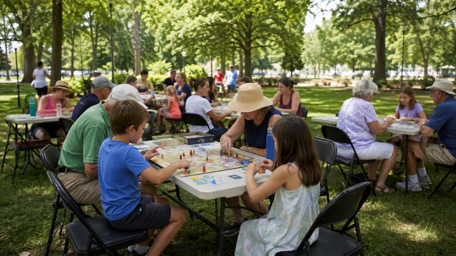 Międzypokoleniowe planszówki wracają do białostockich parków