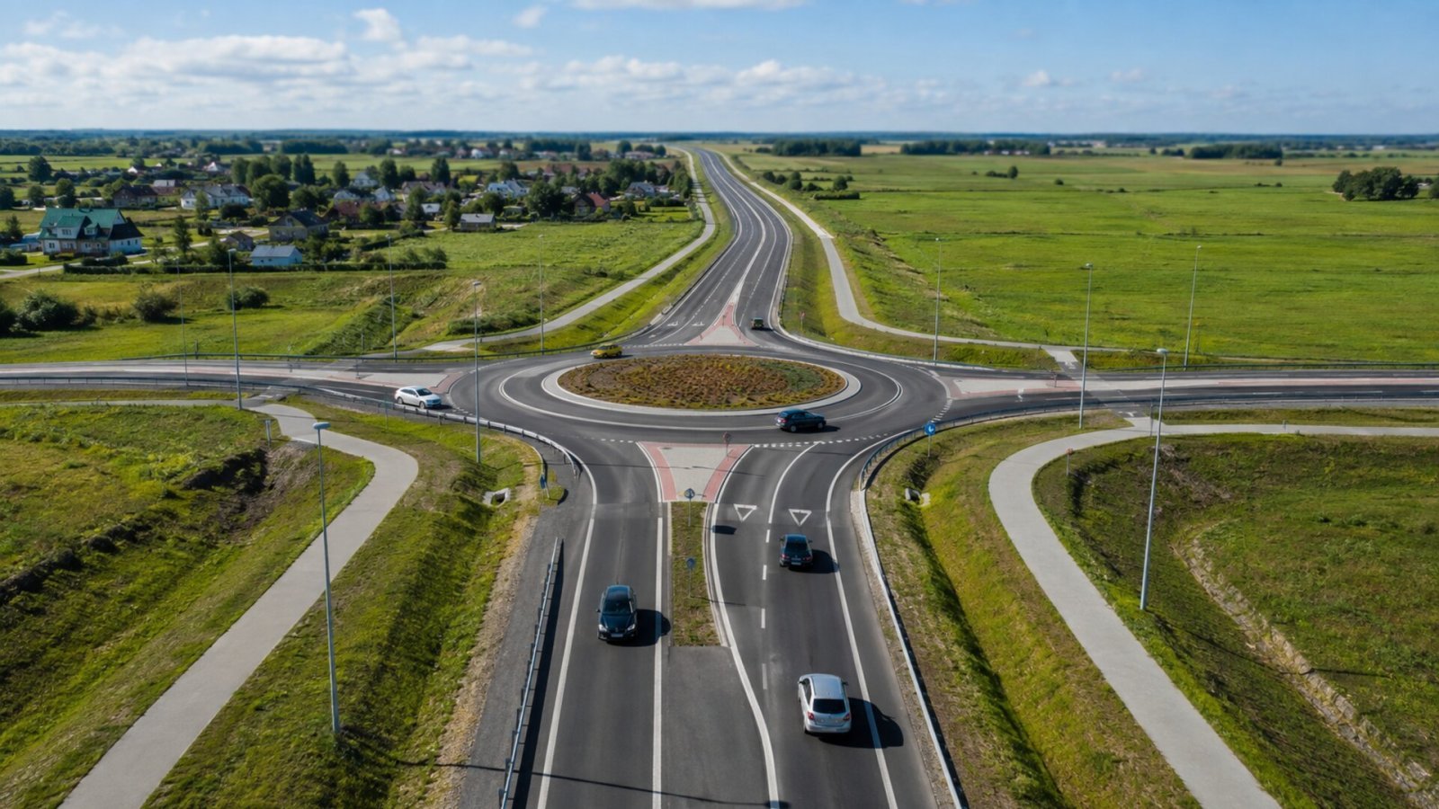 Pierwsze trzy kilometry obwodnicy Ciechanowca już otwarte