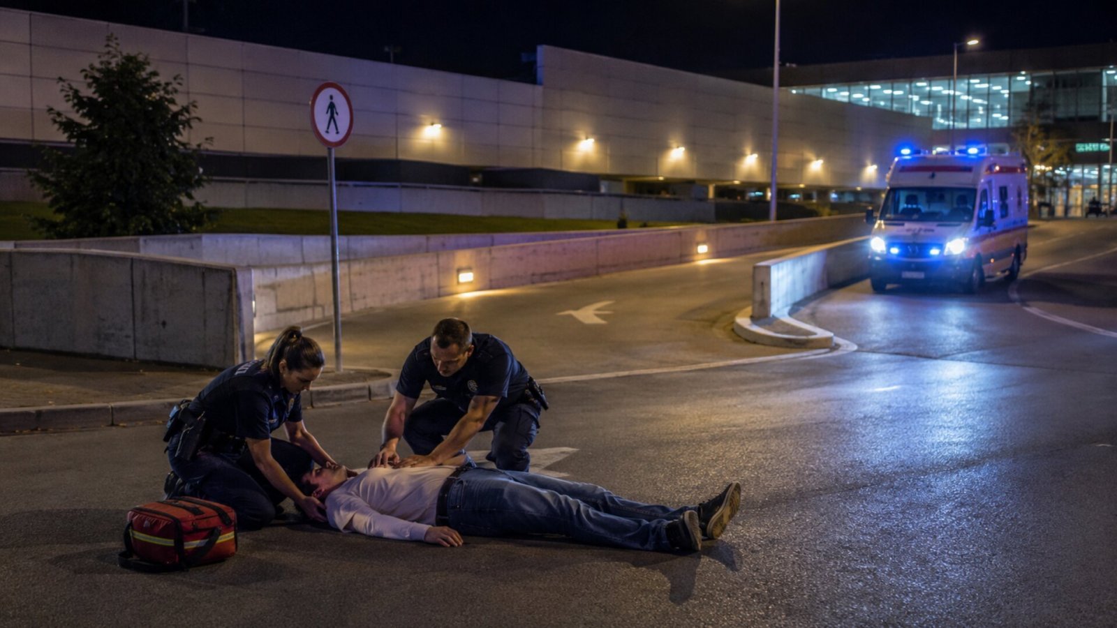 Policjanci dwukrotnie reanimowali kobietę w Białymstoku