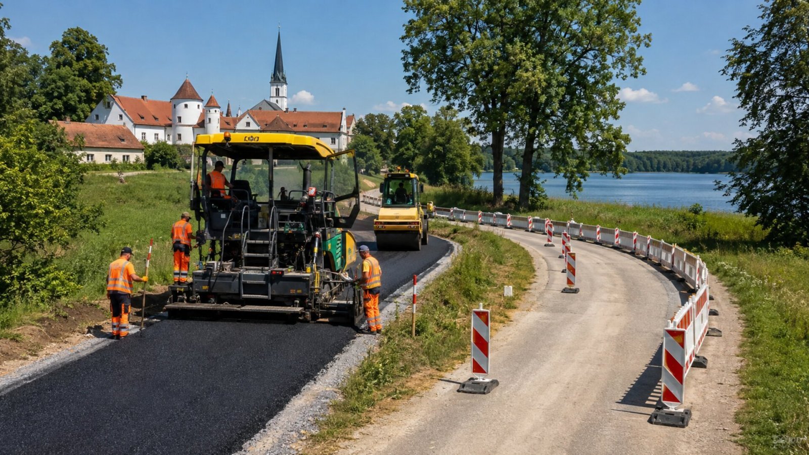 Remont drogi do Klasztoru Wigierskiego. Wyznaczono objazd