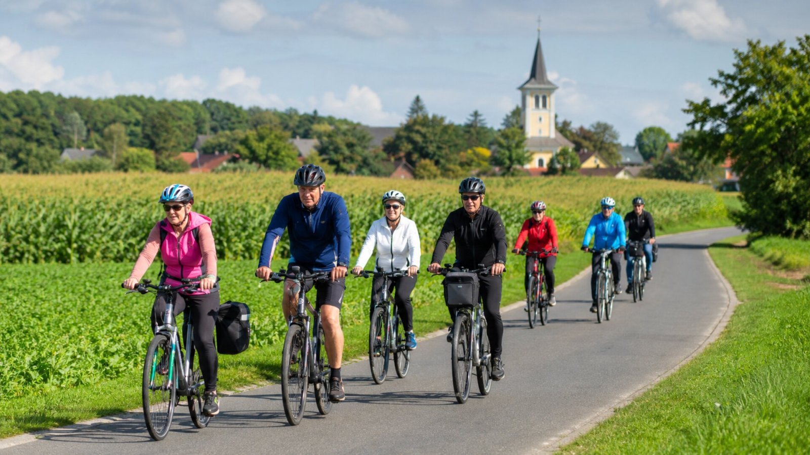Rowerowa pielgrzymka z Zambrowa do Gietrzwałdu