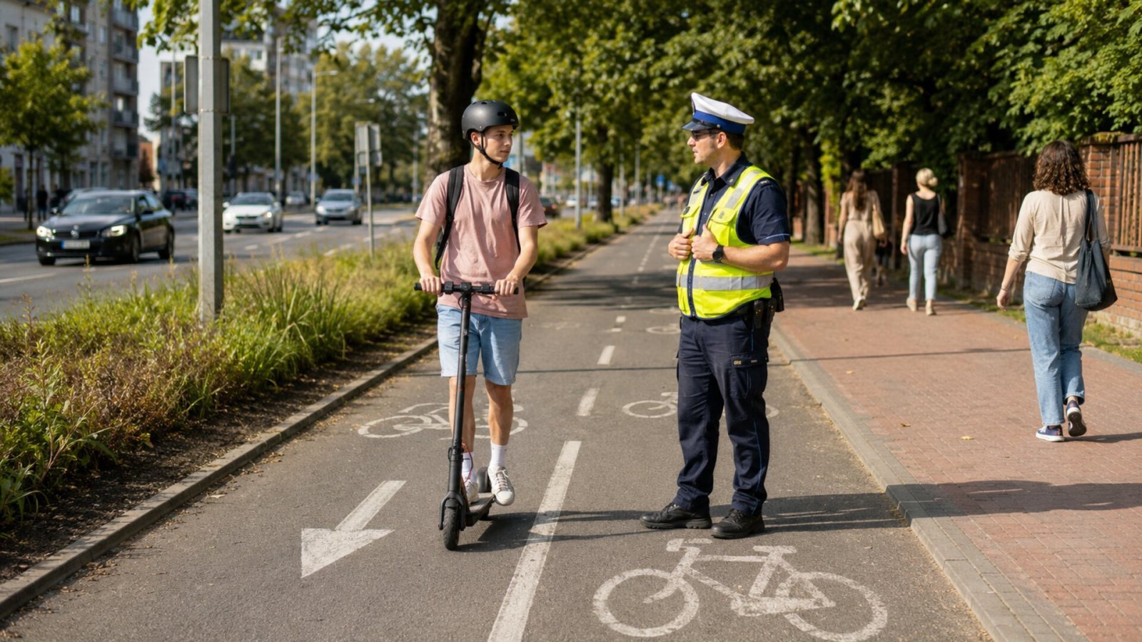Więcej wypadków na hulajnogach. Policja przypomina zasady