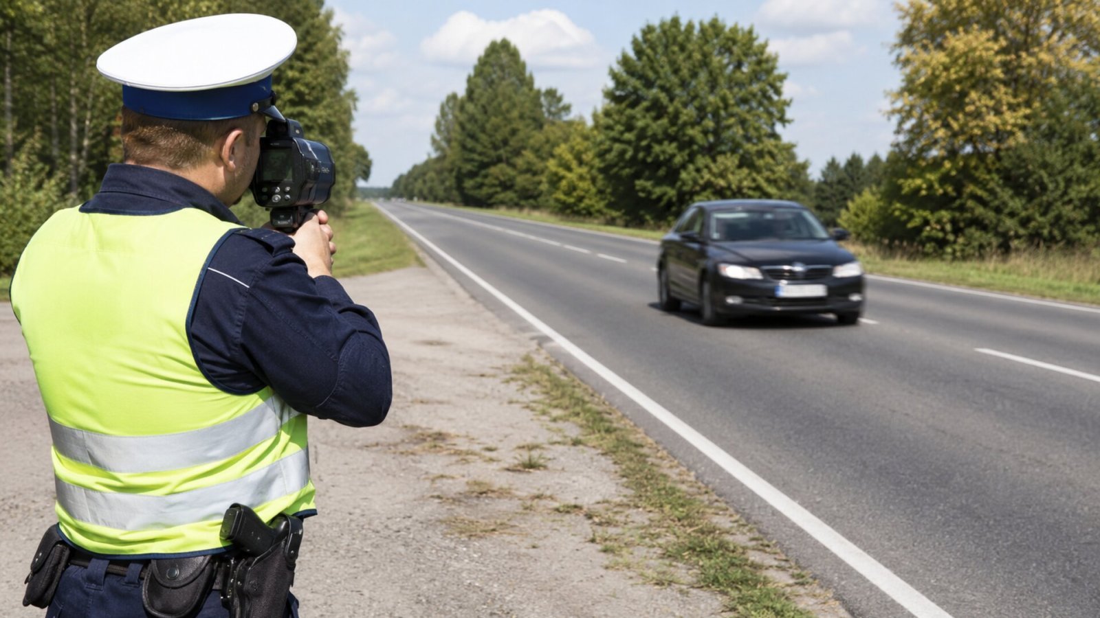 142 km/h przy ograniczeniu do 90. Kierowca stracił prawo jazdy