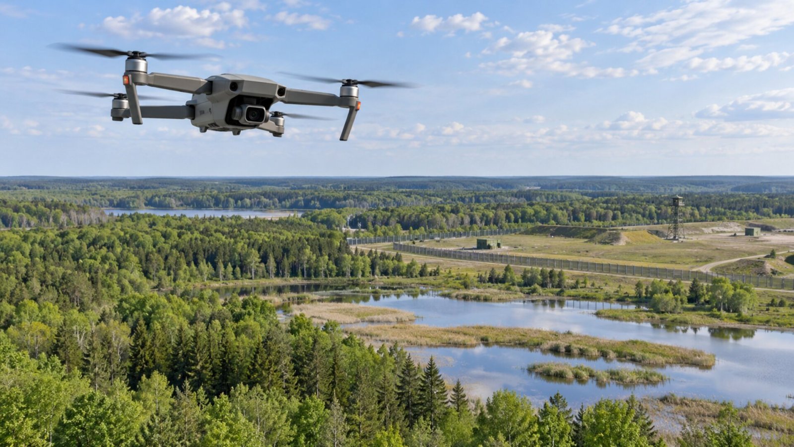 Akt oskarżenia za lot dronem nad trzema zamkniętymi strefami
