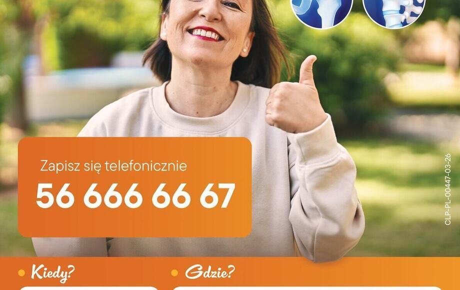 Bezpłatne badania osteoporozy 5 października w Sokółce
