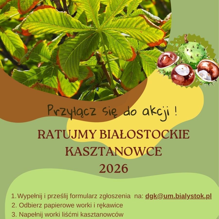 Białystok po raz 22. rusza na ratunek kasztanowcom