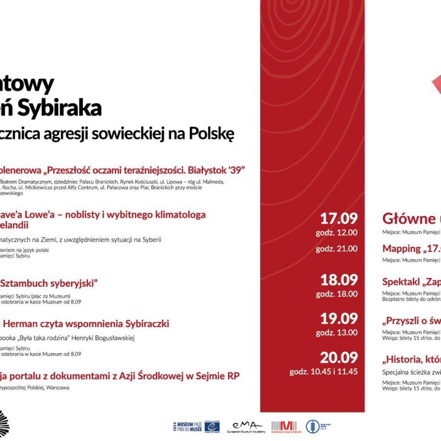 Białystok przygotował program obchodów Światowego Dnia Sybiraka
