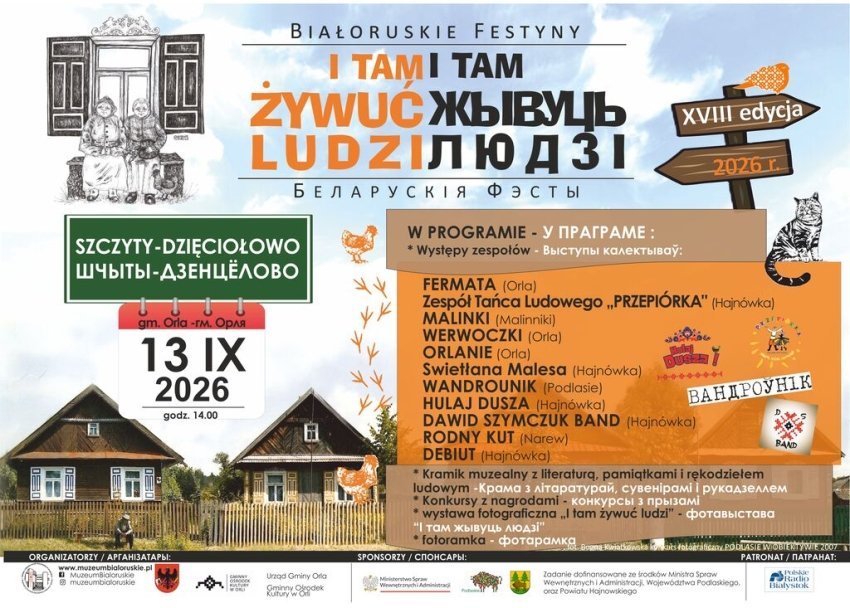 Finał festynów „I tam żywuć ludzi” w Szczytach-Dzięciołowie