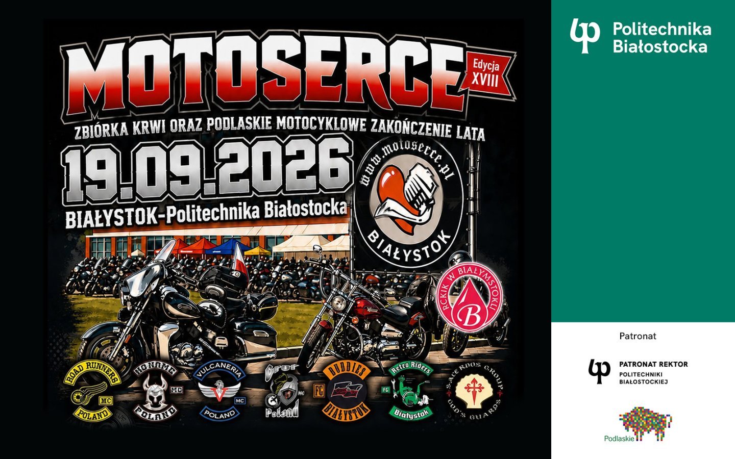 MOTOSERCE wraca na kampus Politechniki Białostockiej