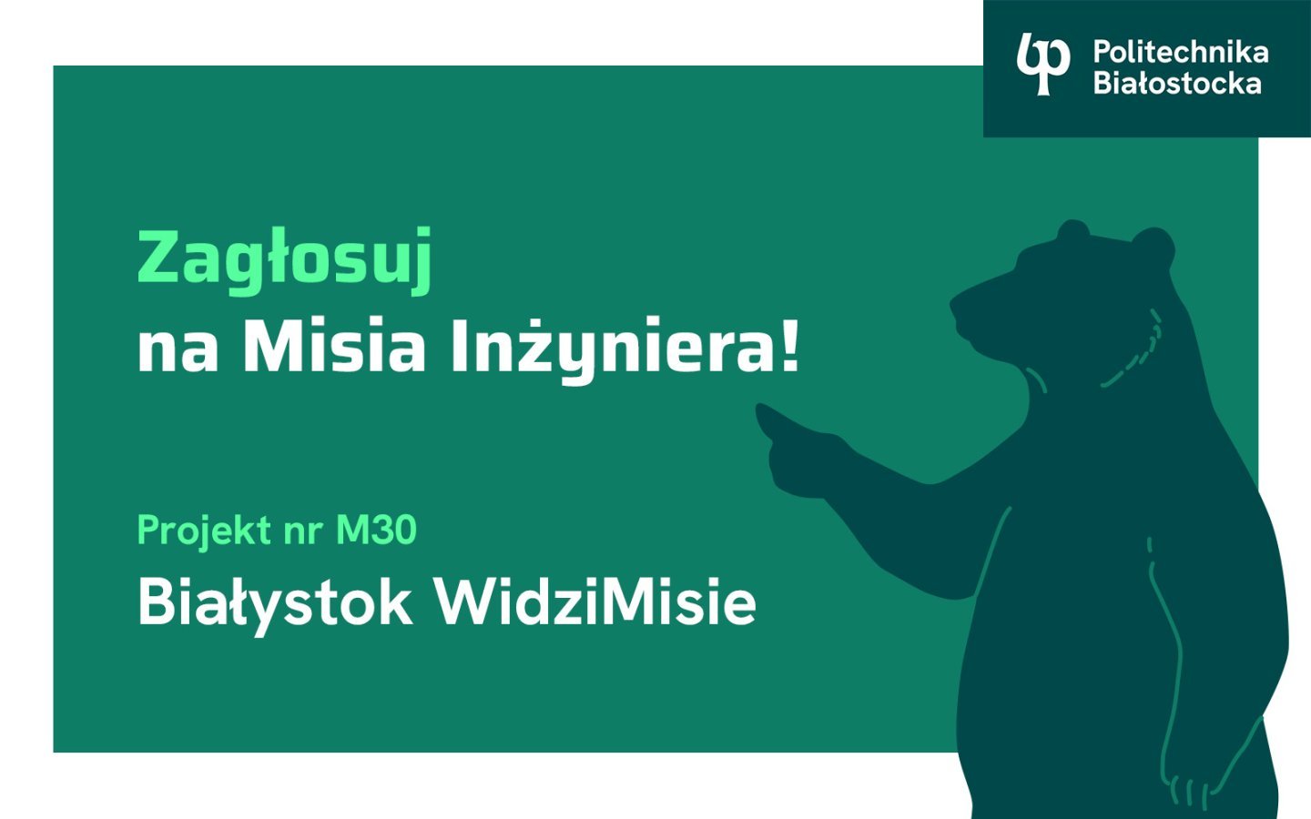 Miś Inżynier może dołączyć do białostockiego szlaku WidziMisie