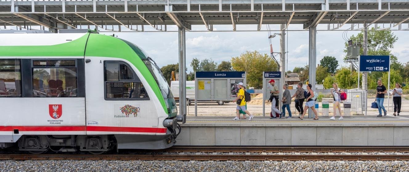 Nowy dworzec kolejowy w Łomży ma być gotowy w 2028 roku