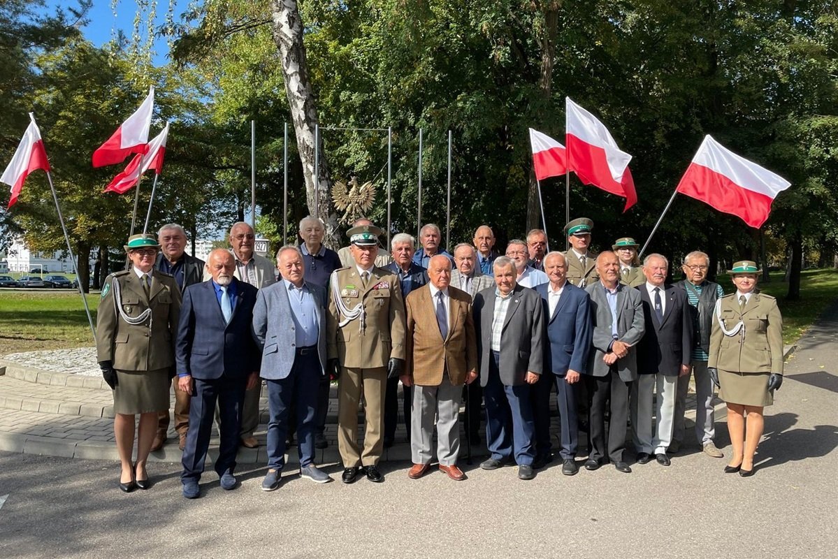 Podlascy pogranicznicy uczcili Dzień Weterana Służby Granicznej