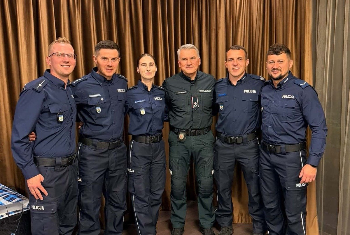 Podlascy policjanci najlepsi w międzynarodowej klasyfikacji na Litwie
