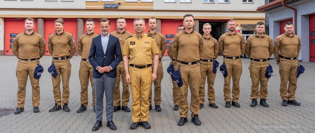 Podlascy strażacy wrócili z misji pożarowej w Hiszpanii