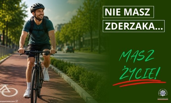 Policja apeluje do rowerzystów o ostrożność i jazdę w kasku