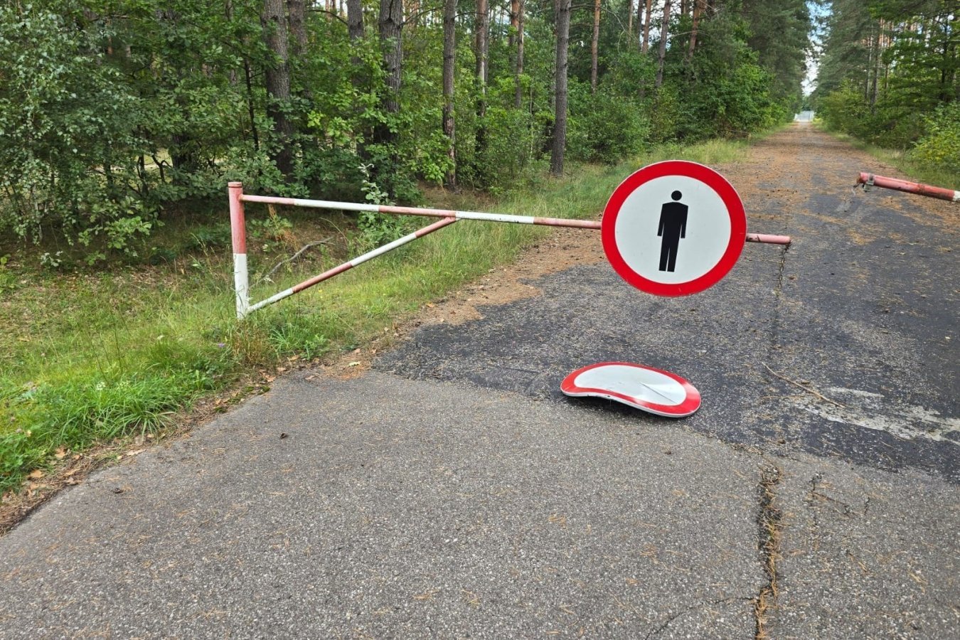 Pomyliła drogi i wjechała na pas graniczny. Mandaty na 1000 zł