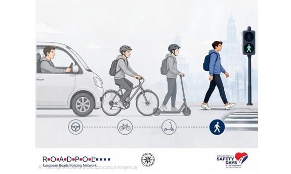 ROADPOL Safety Days 2026. Tydzień działań dla bezpieczeństwa na drogach