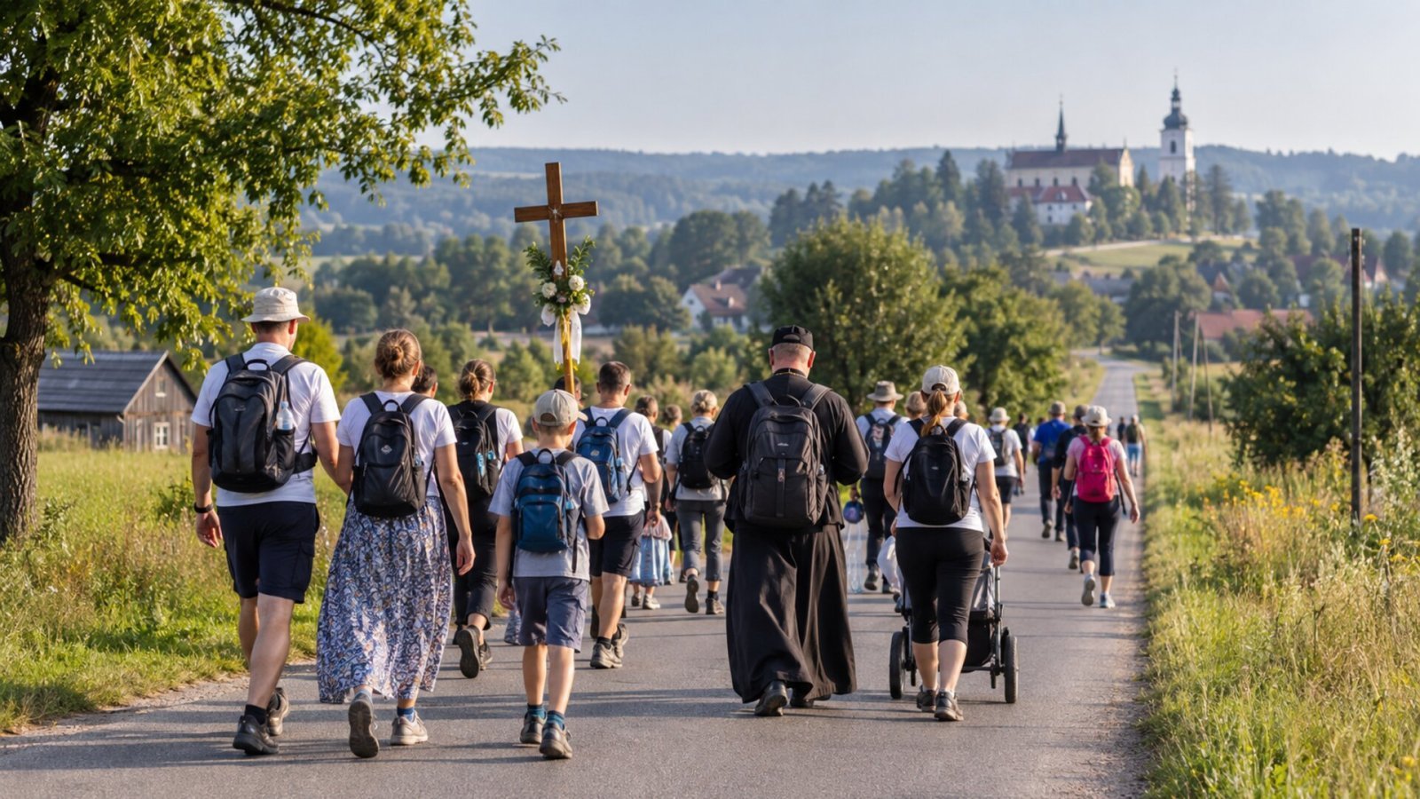 Setki osób wyruszyły z Białegostoku w pielgrzymce do Krypna