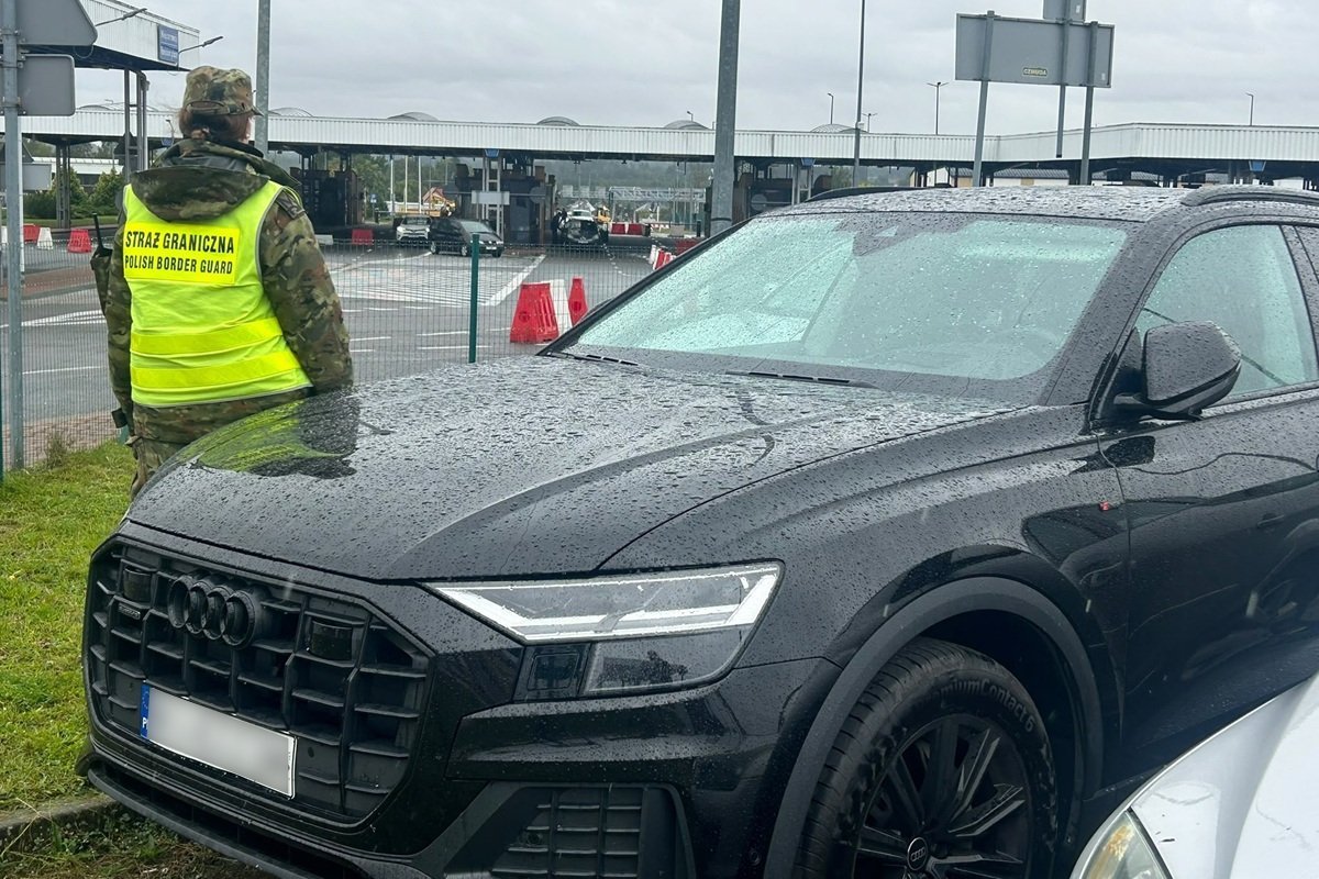 Straż Graniczna odzyskała Audi Q8 warte około 355 tys. zł