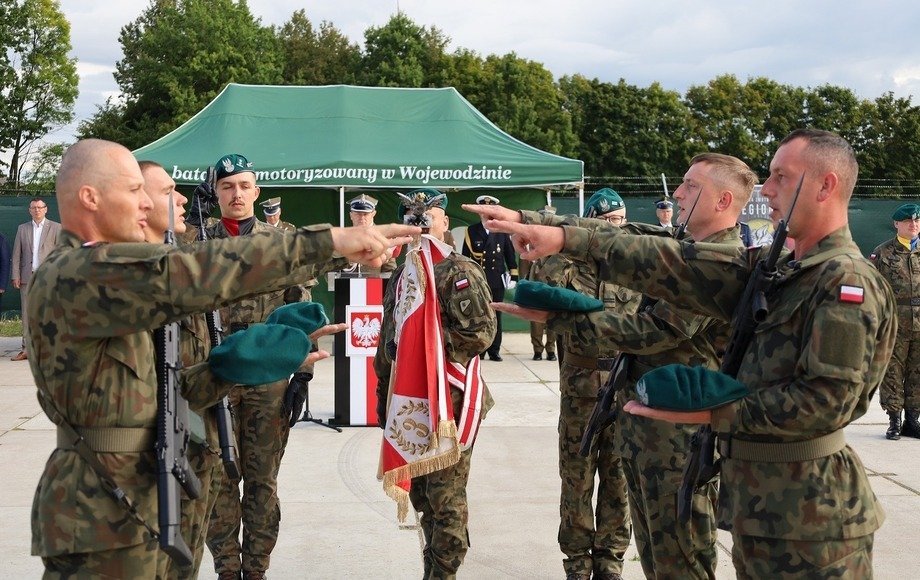 Żołnierze dobrowolnej służby złożyli przysięgę w Wojewodzinie